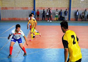 مقام سوم مسابقات فوتسال مدارس از آن تیم فوتسال منتخب دانش آموزی مهاباد
