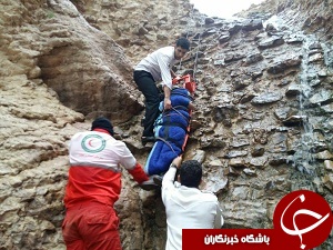 پیدا شدن کوهنورد سقوط کرده در ارتفاعات آشیانک