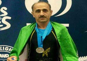 مدال نقره پولاد مرد هرمزگانی در المپیک پیشکسوتان