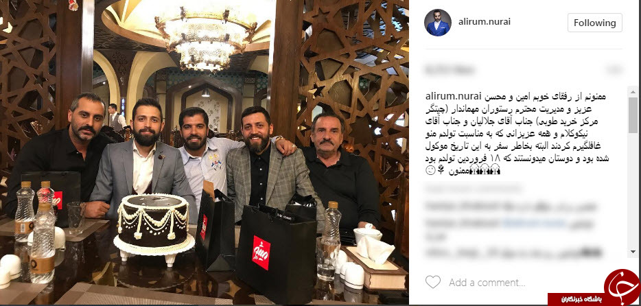 غافلگیری بازیگر مرد در روز تولدش + عکس