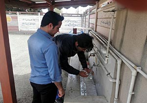 اجرای طرح پایش کیفیت آب مدارس روستایی