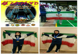 درخشش دختران کاراته کای بابلسر با کسب شش مدال رنگارنگ