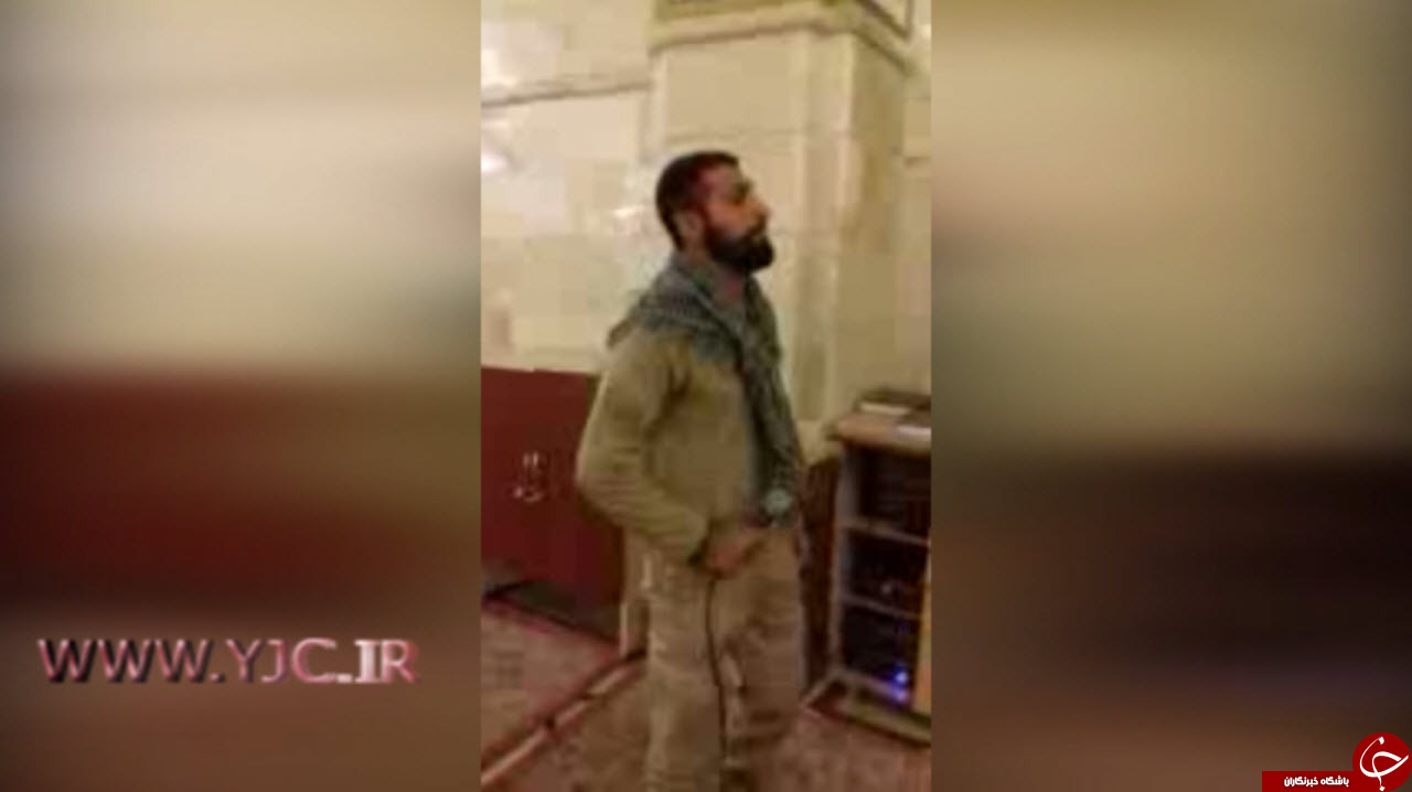 اذان بسیار زیبای شهید مدافع حرم در بارگاره حضرت رقیه (س) +فیلم اذان بسیار زیبای شهید مدافع حرم در بارگاره حضرت رقیه (س) +فیلم