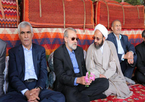 بازدید رئیس مجلس شورای اسلامی از طرح سد تنگاب