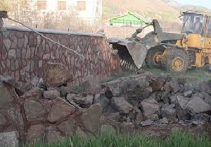 تخریب ساخت و سازهای غیرمجاز