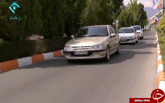 خودرویی که روحانی با آن به مناظره رفت