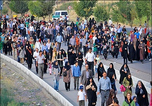 پیاده روی خانوادگی کارکنان سپاه