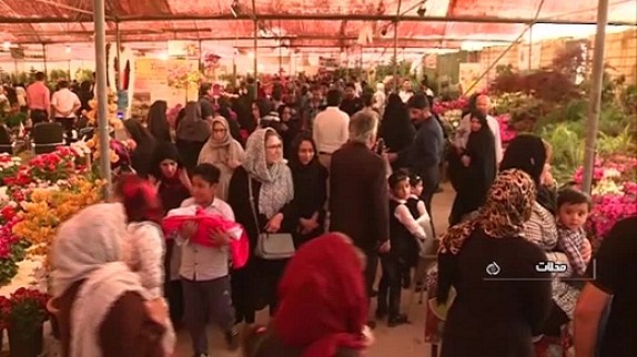 افزایش 50 درصدی بازدیدکنندگان از نمایشگاه  بین المللی  گل  محلات+تصاویر زیبا