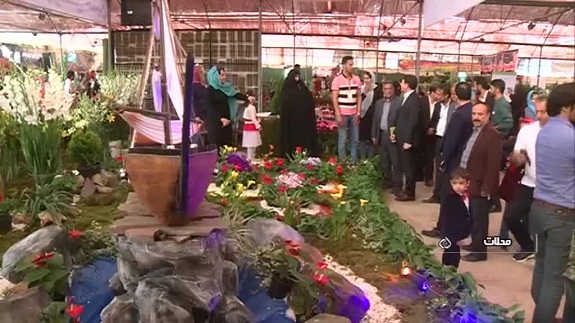 افزایش 50 درصدی بازدیدکنندگان از نمایشگاه  بین المللی  گل  محلات+تصاویر زیبا