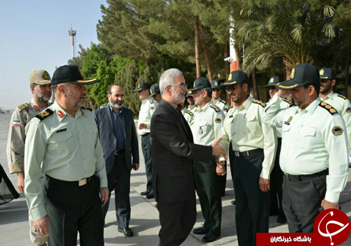 جانشین فرمانده ناجا وارد زاهدان شد جانشین فرمانده ناجا وارد زاهدان شد