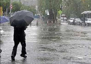 هشدار هواشناسی نسبت به بارش های رگباری