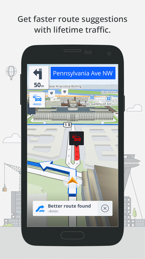 دانلود Sygic: GPS Navigation برای اندروید و ios ؛ بهترین مسیریاب گوشی هوشمند با سخنگوی فارسی و نقشه ایران
