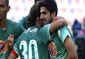 گل اول ذوب‌آهن به پرسپولیس + فیلم