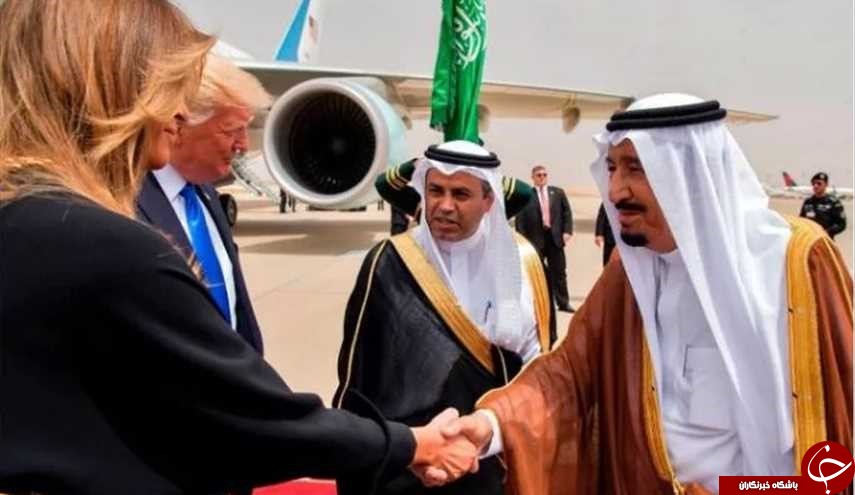 دست دادن ملک سلمان و ملانیا، با کدام مجوز؟+عکس
