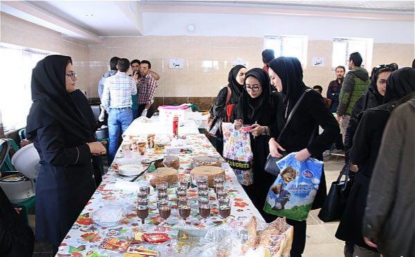 برپایی بازارچه خیریه علوم پزشکی رفسنجان