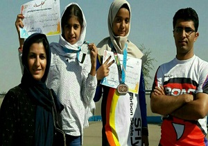 دعوت ازدختران اسکیت باز اردکانی به اردوی تیم ملی