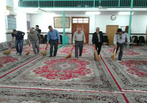 آماده سازی مساجد در آستانه ماه مبارک رمضان