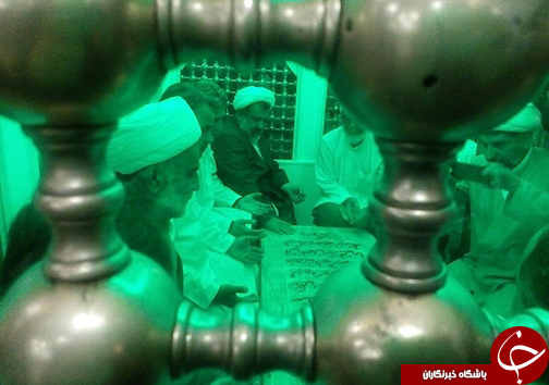 استقبال از ماه خدا با عطر افشانی حریم دوست+تصاویر