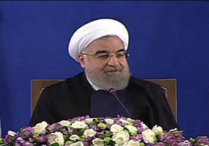 روحانی: بهترین قاضی مردم هستند + فیلم