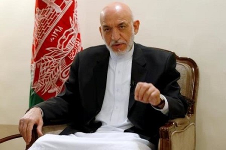 حامد کرزی: داعش یک پروژه آمریکایی بوده و باید افغانستان را ترک کند