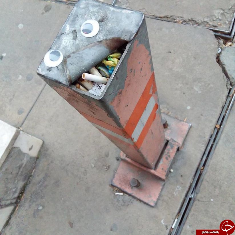 ایده جالب و جایگزین تعمیر اشیای شکسته خیابان