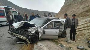 کاهش تلفات تصادف جاده ای
