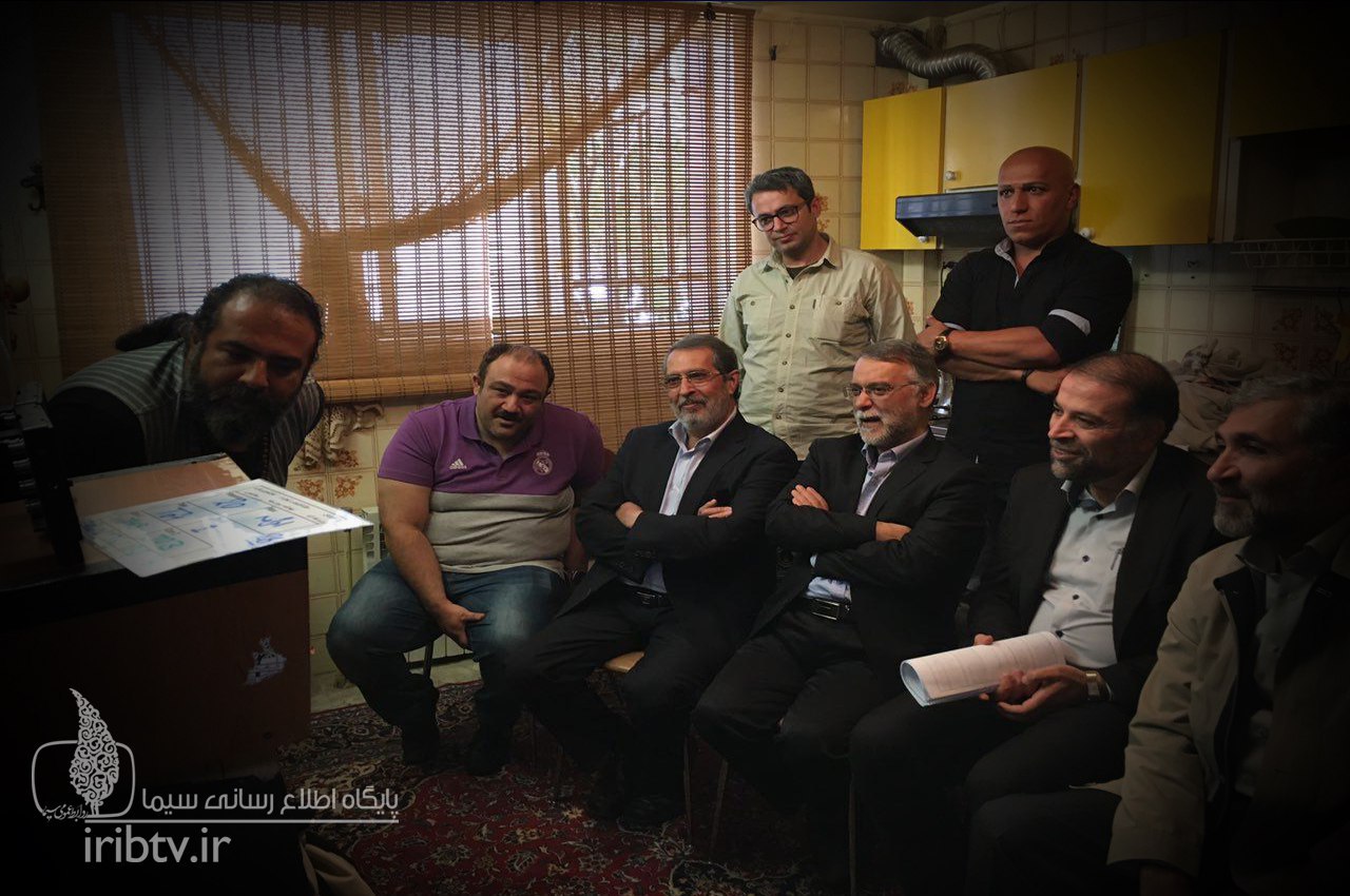 معاون سیما از پشت صحنه سریال پنچری بازدید کرد