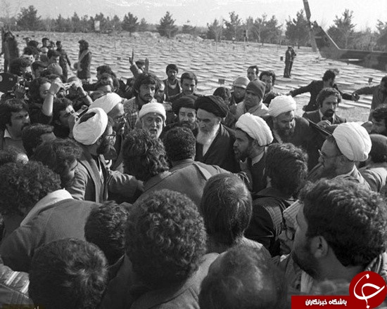 گزارش تصویری/ بازگشت امام(ره) به میهن و سخنرانی در بهشت زهرا