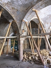 آغاز عمليات استحکام‌بخشی و مقاوم‌سازی مسجد «آقا کاظم» زنجان