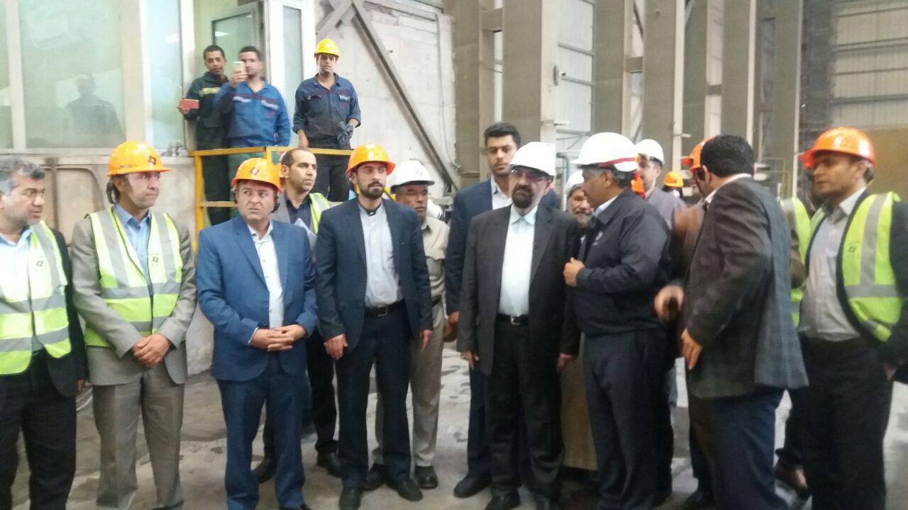 افتتاح کارخانه گلاب در بردسیر