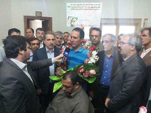 بازگشت پر افتخار ترین کوهنورد ایران به زادگاهش