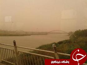 کانون داخلی منشاء طوفان گردو خاک خوزستان