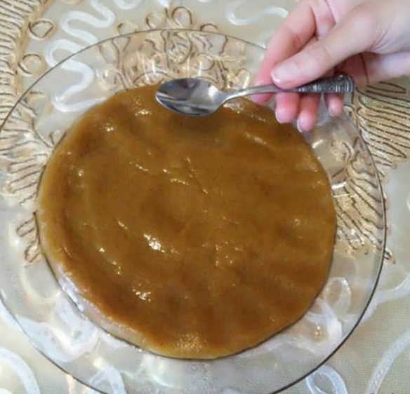 مراحل تزیین خلاقانه حلوا با قاشق