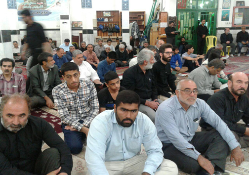 گرامیداشت یاد اولین شهید مدافع حرم شهرستان آزادشهر