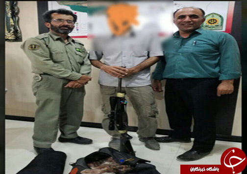 دستگیری شکارچیان حرفه ای در آمل