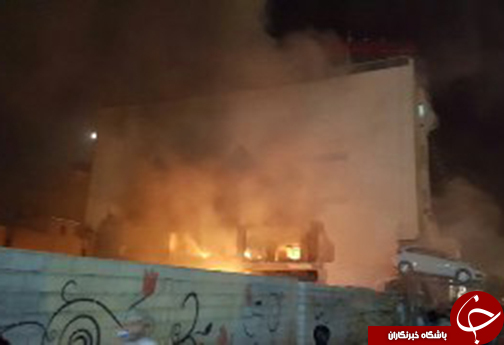 انفجار و آتش سوزی مهیب در شیراز