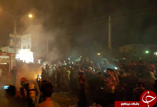 انفجار و آتش سوزی مهیب در شیراز