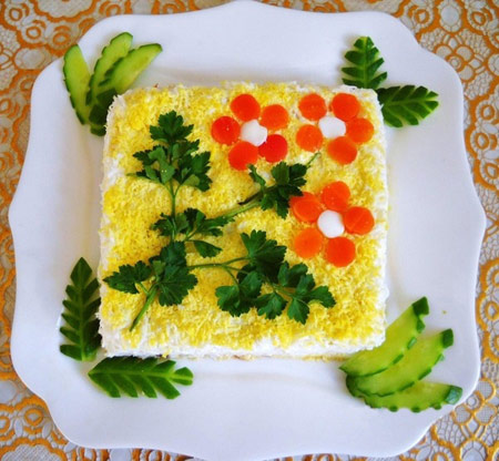 طرز تهیه سالاد الویه و راه کارهایی برای خوشمزه تر شدن