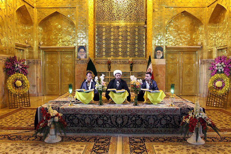 اجرای برنامه&zwnj;های قرآنی حرم رضوی در ماه مبارک رمضان +تصاویر