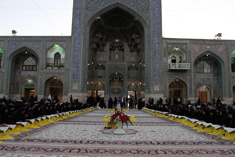 اجرای برنامه&zwnj;های قرآنی حرم رضوی در ماه مبارک رمضان +تصاویر