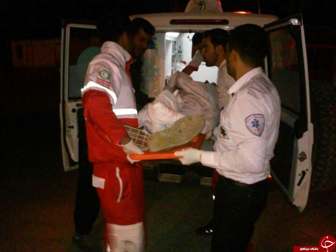 برخورد قطر با گله گوسفند و چوپان در گردنه کولی&zwnj;کش + تصاویر