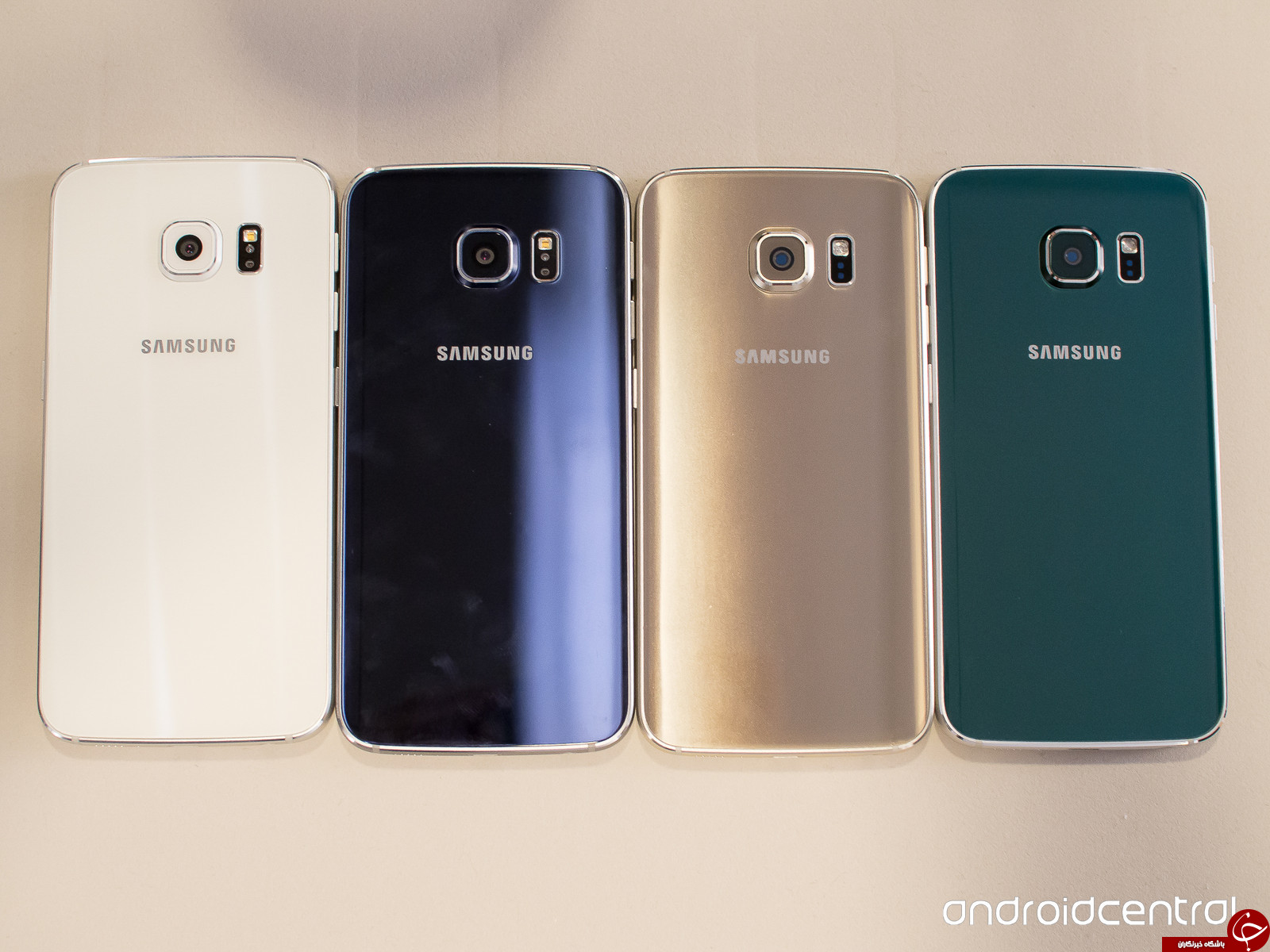 مقایسه گوشی آیفون SE و  گوشی گلکسی S6  edge