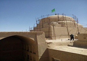 مرمت و بازسازی بقعه سیدون علی ‌نقیا در شهرستان ابرکوه