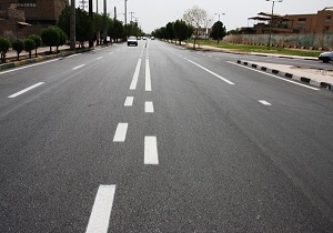 150 کیلومتر از معابر شهر کرمانشاه خط‌کشی می‌شود