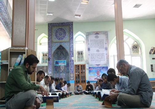 مراسم جزء خوانی قرآن در کوهدشت /تصاویر