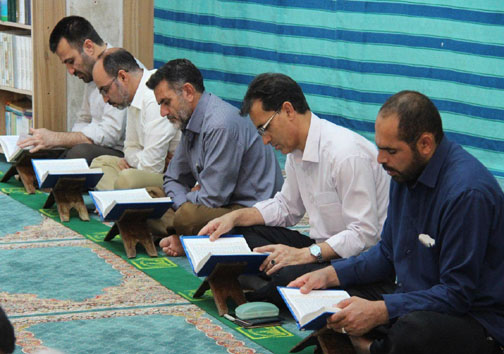 مراسم جزء خوانی قرآن در کوهدشت /تصاویر