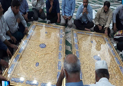 از قطعات درب سرداب غیبت امام زمان رونمایی می&zwnj;شود