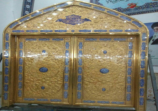 از قطعات درب سرداب غیبت امام زمان رونمایی می&zwnj;شود