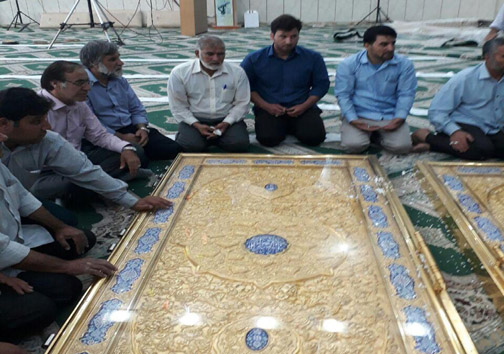 از قطعات درب سرداب غیبت امام زمان رونمایی می&zwnj;شود