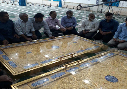 از قطعات درب سرداب غیبت امام زمان رونمایی می&zwnj;شود